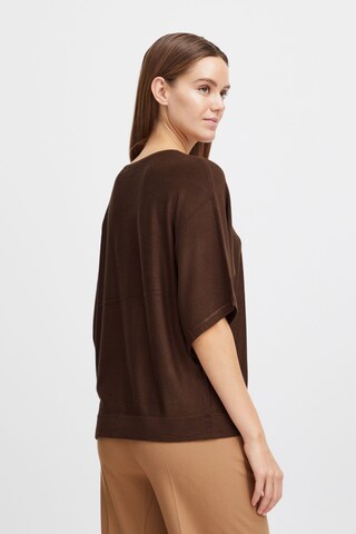 Pull-over 'Pimba' b.young en marron