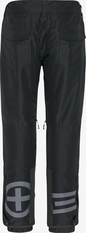 CHIEMSEE Regular Outdoor Pants 'Taos' in Black