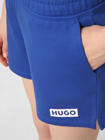 HUGO Regular Broek ' Classic Shorts_B_1 ' in Blauw