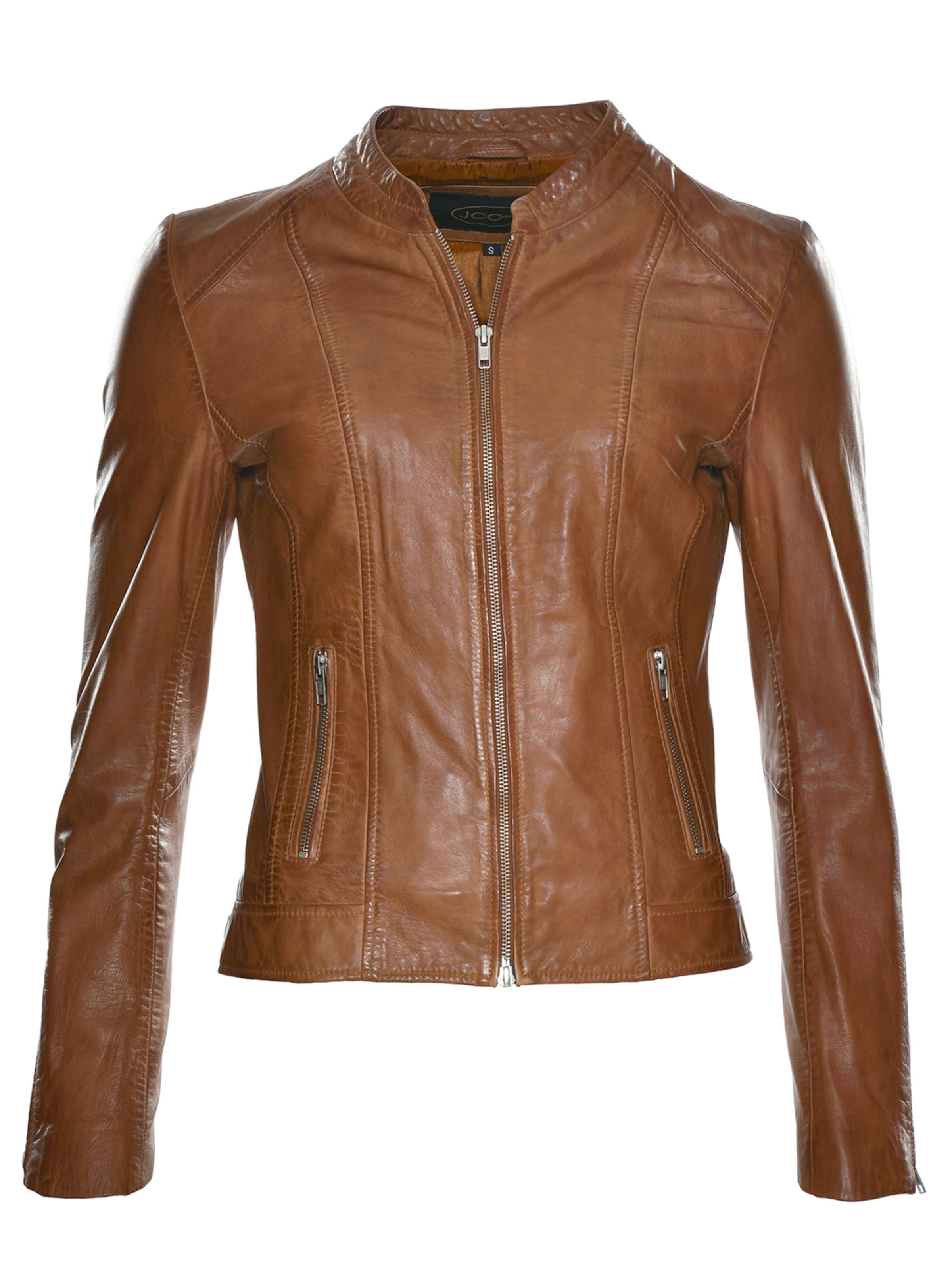 JCC Tussenjas in Bruin: voorkant