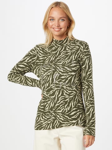 Key Largo Shirt 'WILDLIFE' in Groen: voorkant