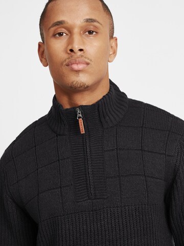 BLEND Pullover 'BHOstuta' in Schwarz