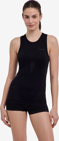 FALKE Sporttop in Schwarz: Vorderseite