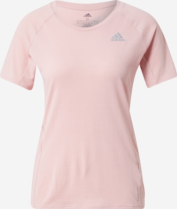 ADIDAS PERFORMANCE T-Shirt in Pink: predná strana