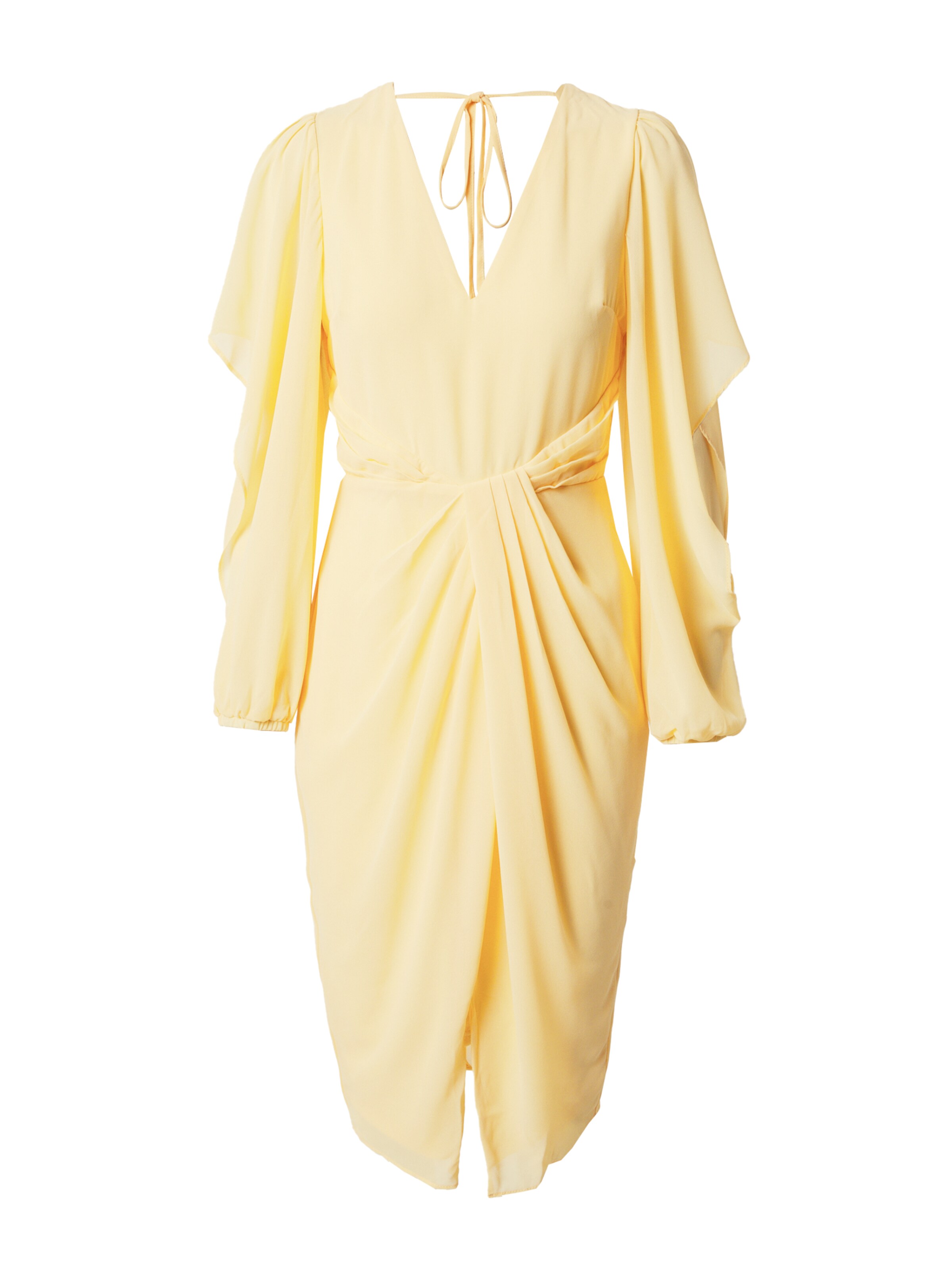 TFNC Šaty – žlutá: přední strana