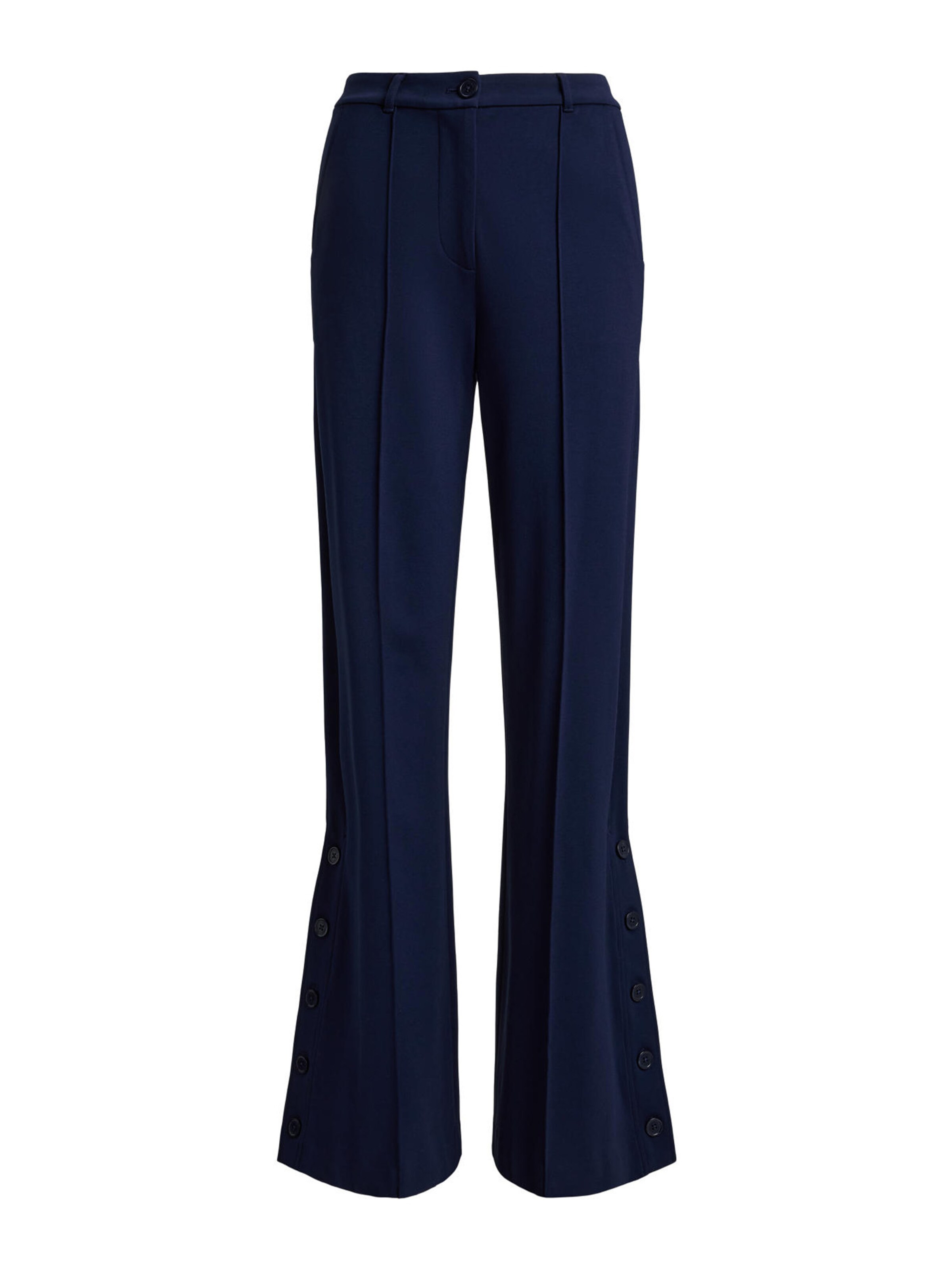 Wide Leg Pantalon à pince Lauren Ralph Lauren en bleu : devant