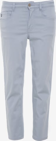BIG STAR Slim fit Chino Pants 'LUCIA' in Blue: front