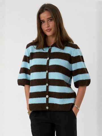 TEESHOPPEN Sweater ' Alba ' in Blue: front