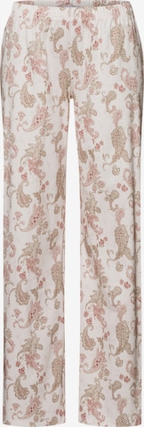Hanro Pyjamahose ' Loungy Nights ' in Pink: Vorderseite