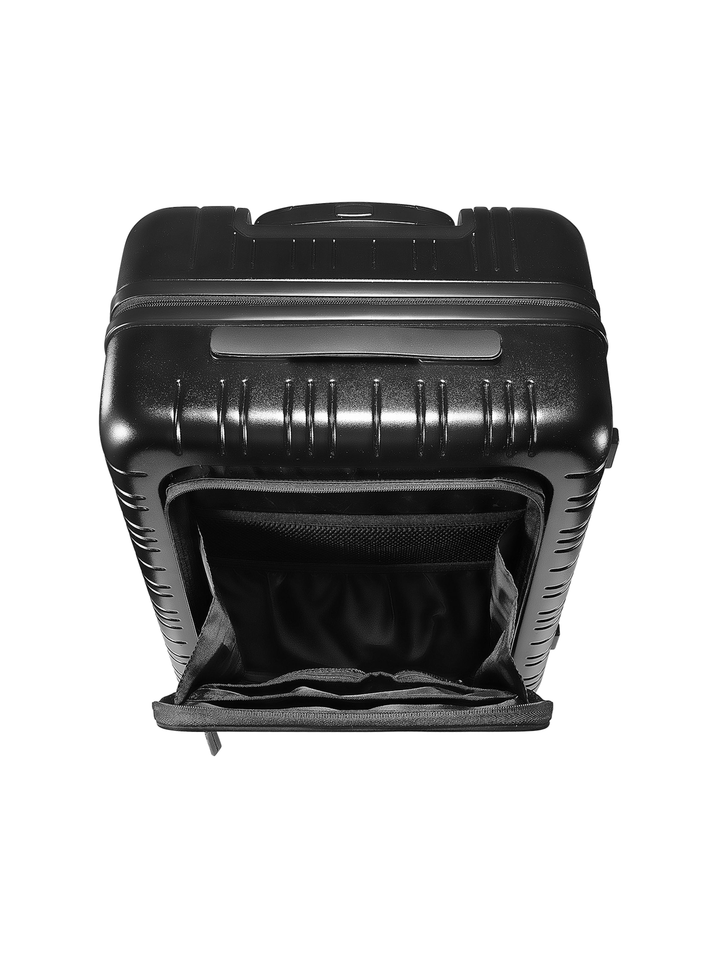 Victoria Hyde Suitcase 'Super Man' in Black