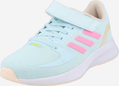 ADIDAS PERFORMANCE Chaussure de sport 'Runfalcon 2.0' en beige / bleu / jaune / rose / blanc, Vue avec produit