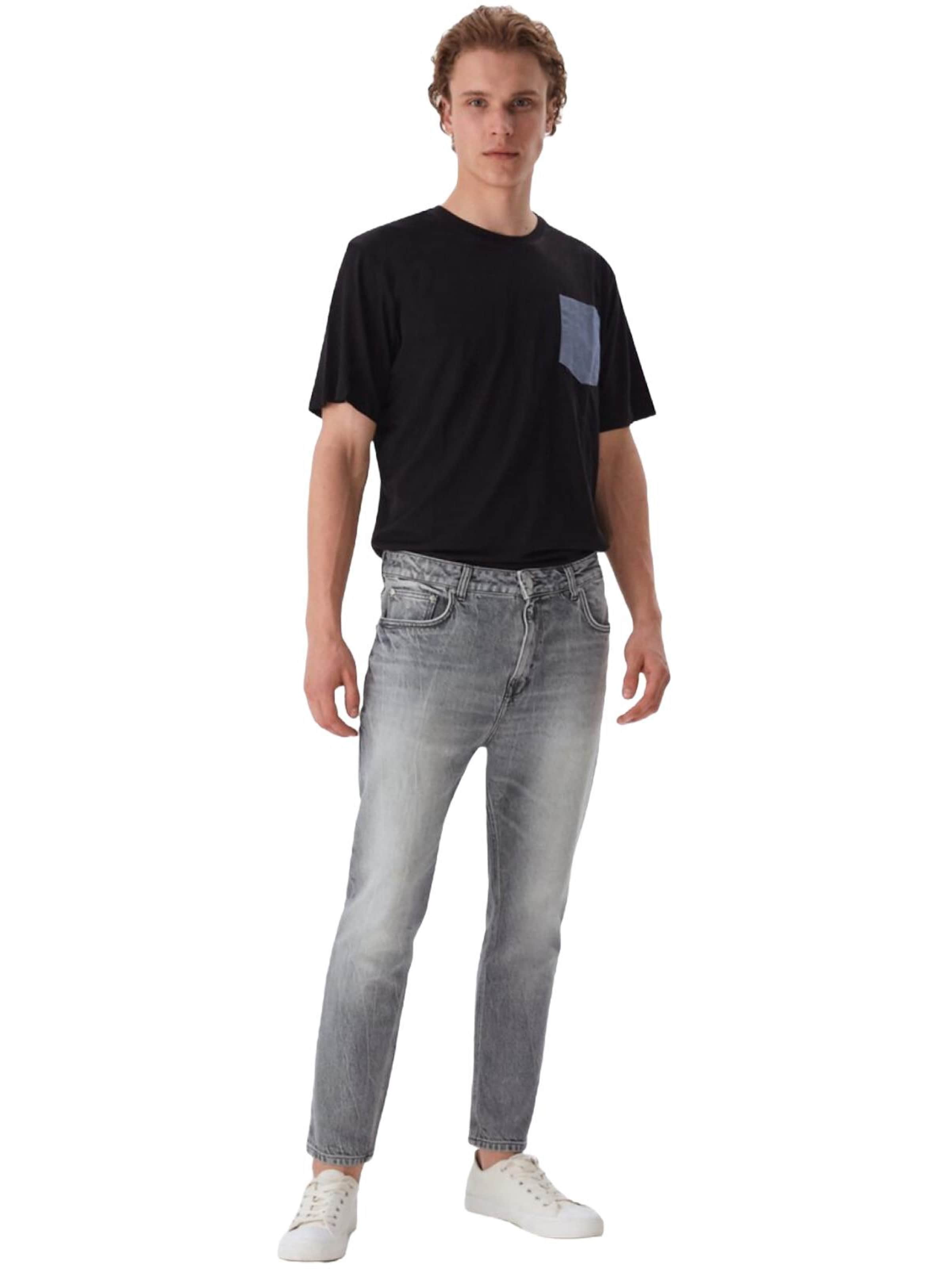 Tapered Jeans 'LTB Jeans Herren Alessio Tapered Slim Mid Waist Jeanshose' di LTB Jeans in grigio