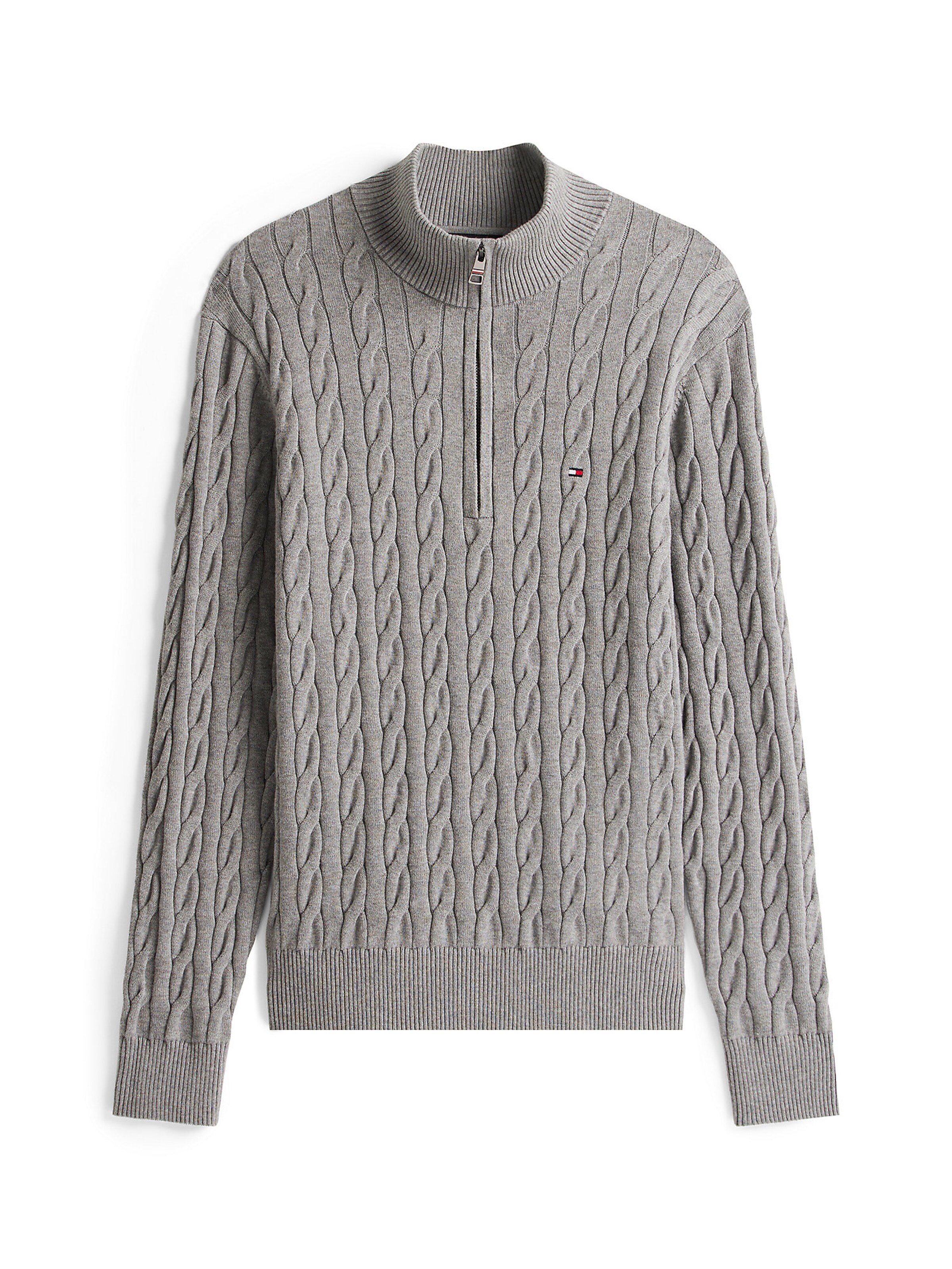 TOMMY HILFIGER Pullover 'Classic' in Grau