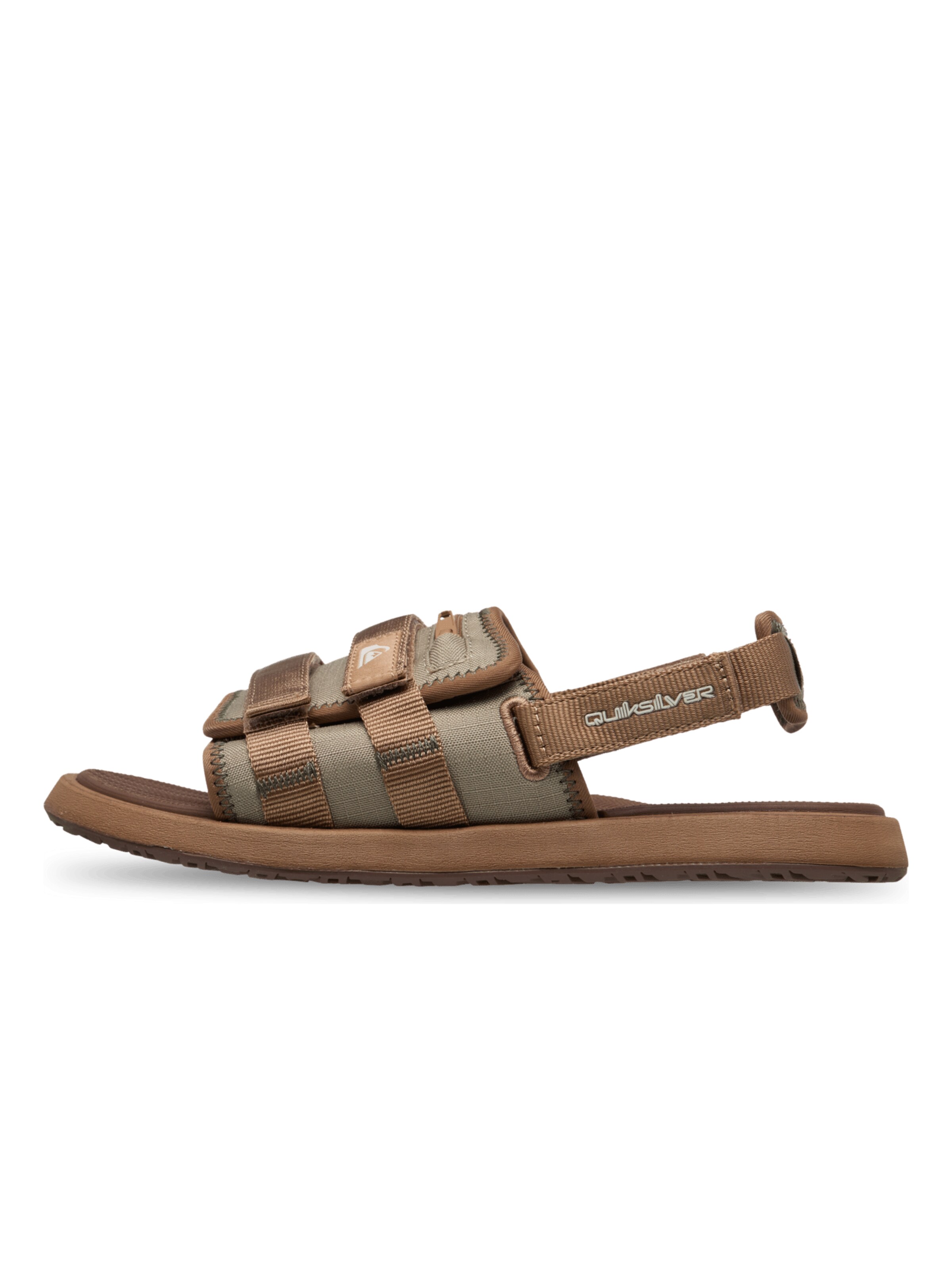 QUIKSILVER Hiking Sandals 'Monkey Caged' in Grey: front