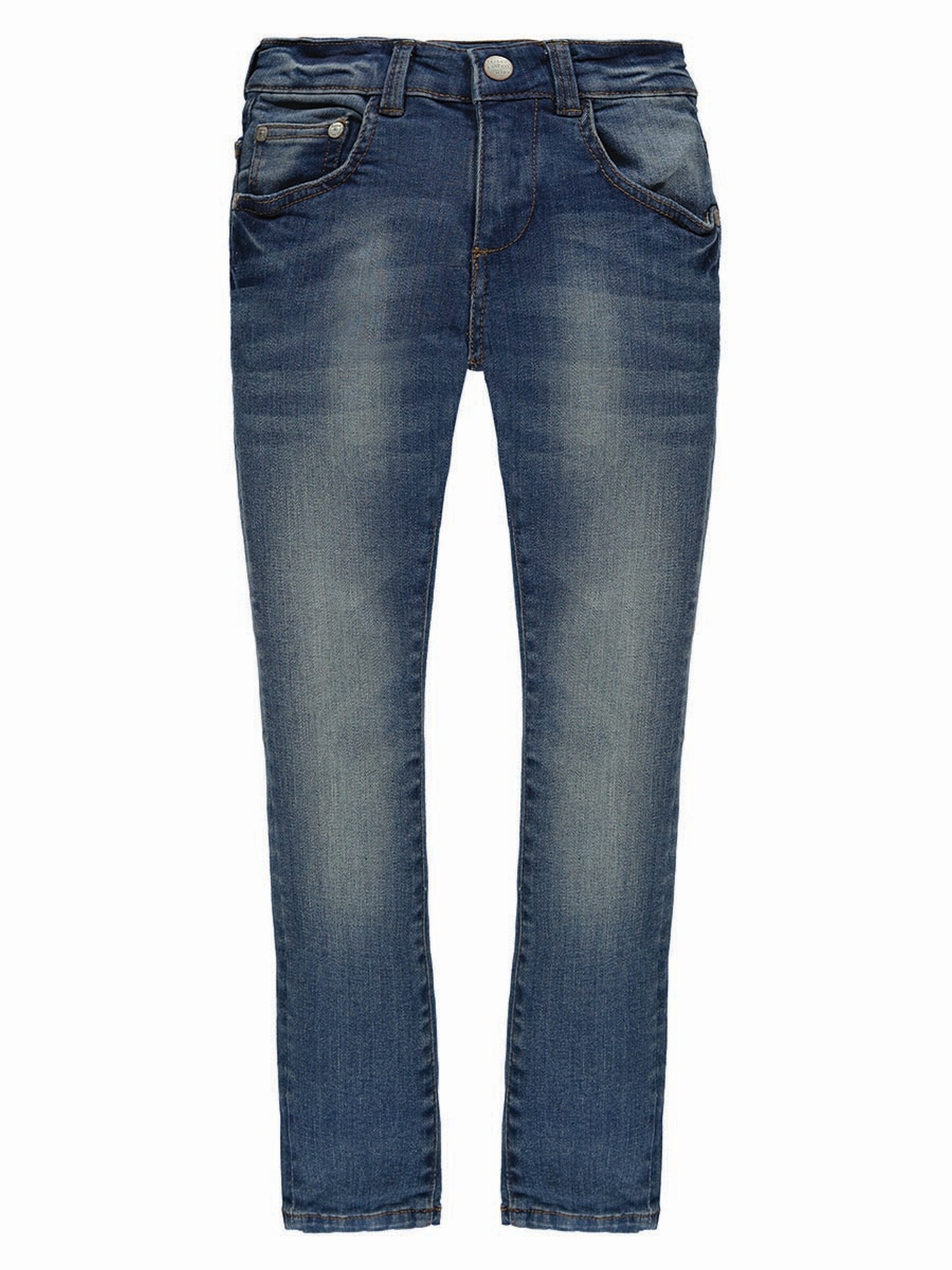 KANZ Slimfit Jeans 'Hose Jeans'‌‌‌‌‌‌‌‌‌ in Blau: Vorderseite
