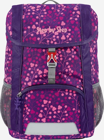 STEP BY STEP Backpack 'Kid Shine' in Purple: front
