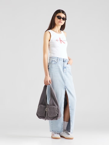 Calvin Klein Jeans Top in Weiß