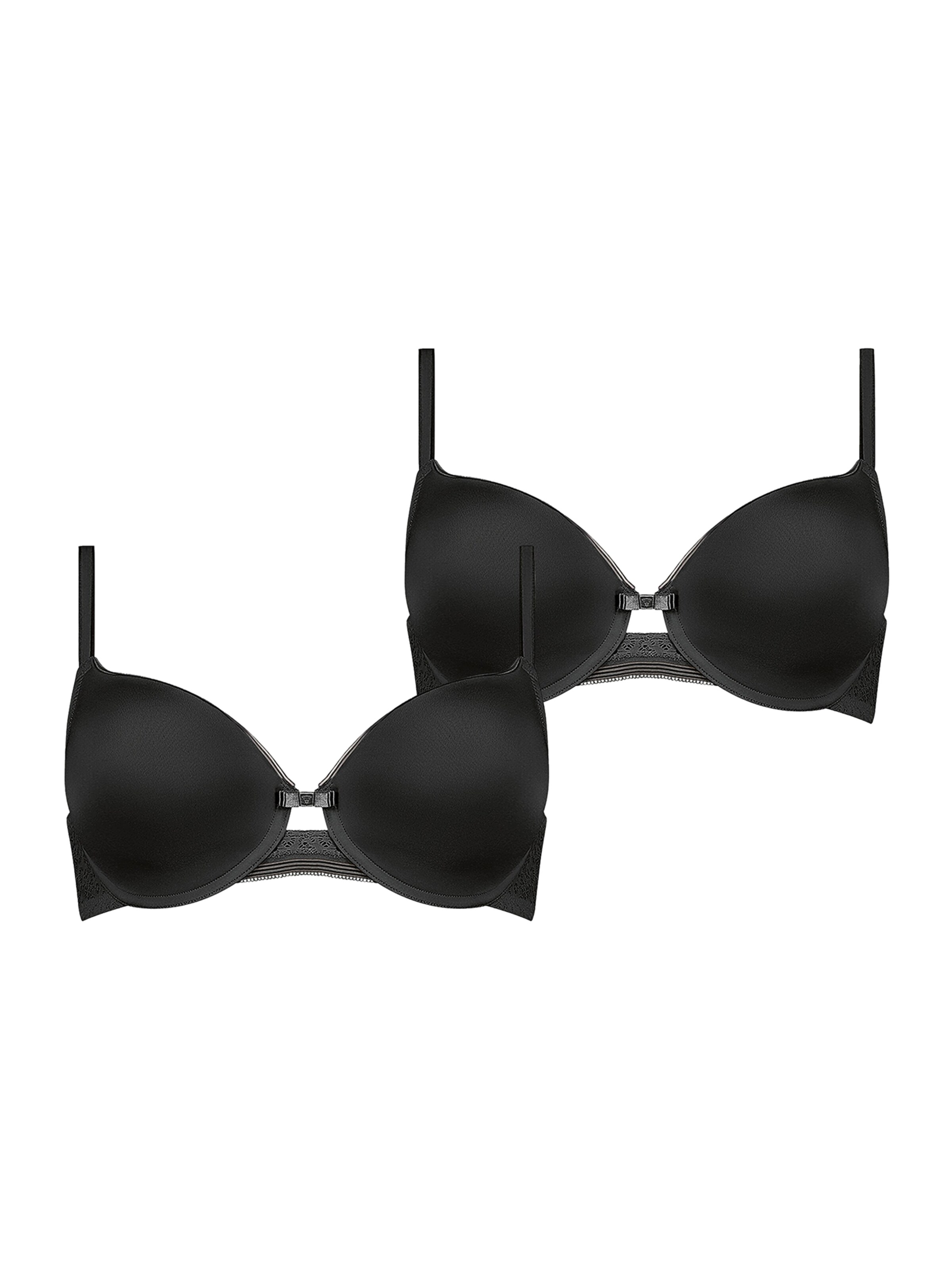 TRIUMPH T-shirt Bra ' Beauty-Full Essential ' in Black: front