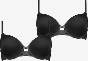 TRIUMPH T-shirt Bra ' Beauty-Full Essential ' in Black: front