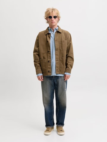 JACK & JONES Regular Fit Hemd in Blau