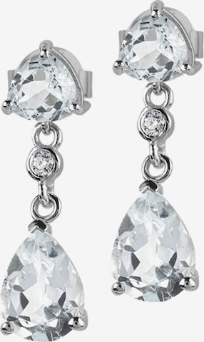 Jacques Lemans Earrings in Silver: front