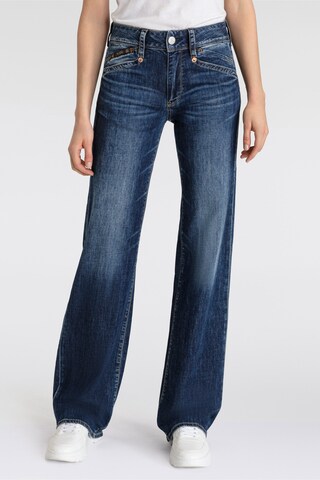 Herrlicher Bootcut Jeans in Blau: Vorderseite