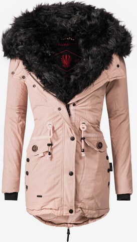 Manteau d’hiver 'Sweety' NAVAHOO en rose : devant