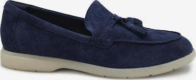 CLARKS Mokassin 'CLARKS NARINI EDGE navy suede blu scarpe donna mocassino nappine' in 37 in navy, Produktansicht