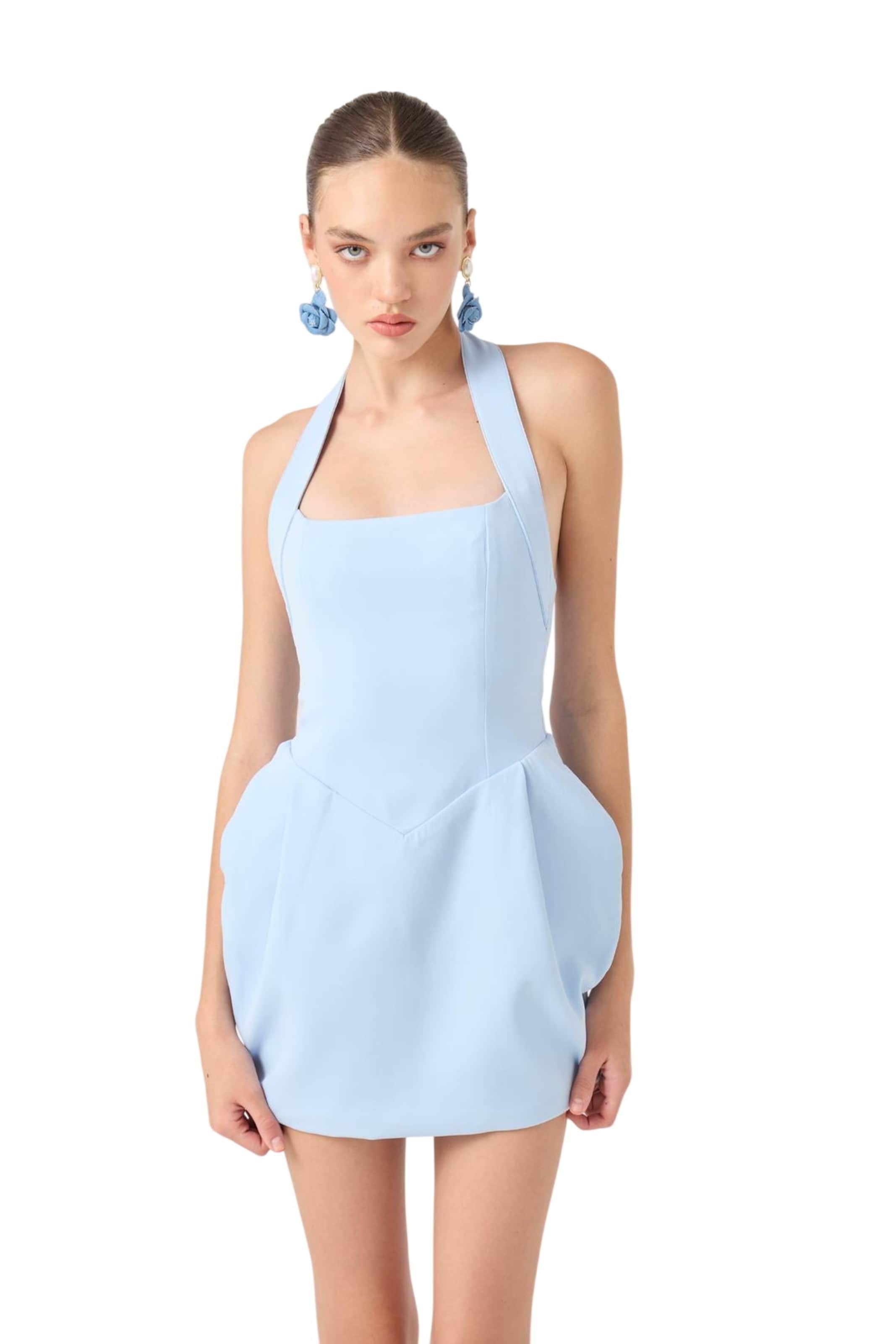 HOLLY LOLLY Cocktailjurk in Blauw: voorkant