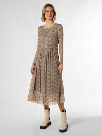 Marie Lund Jurk in Beige: voorkant