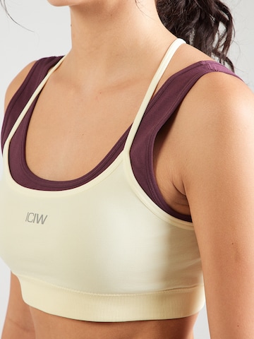 ICANIWILL Μπουστάκι Αθλητικό σουτιέν 'Mirage' σε μπεζ