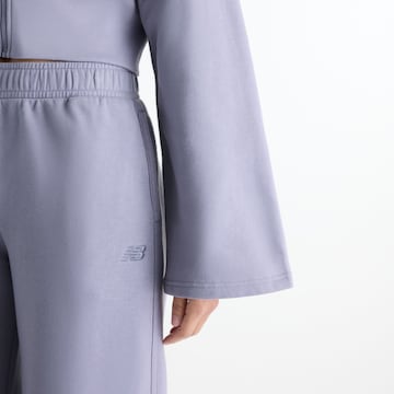 new balance Tussenjas 'Brushed Coastal Fleece Full Zip' in Grijs