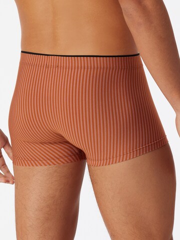 SCHIESSER Regular Boxershorts ' Long Life Soft ' in Bruin