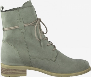 MARCO TOZZI Lace-Up Ankle Boots in Green