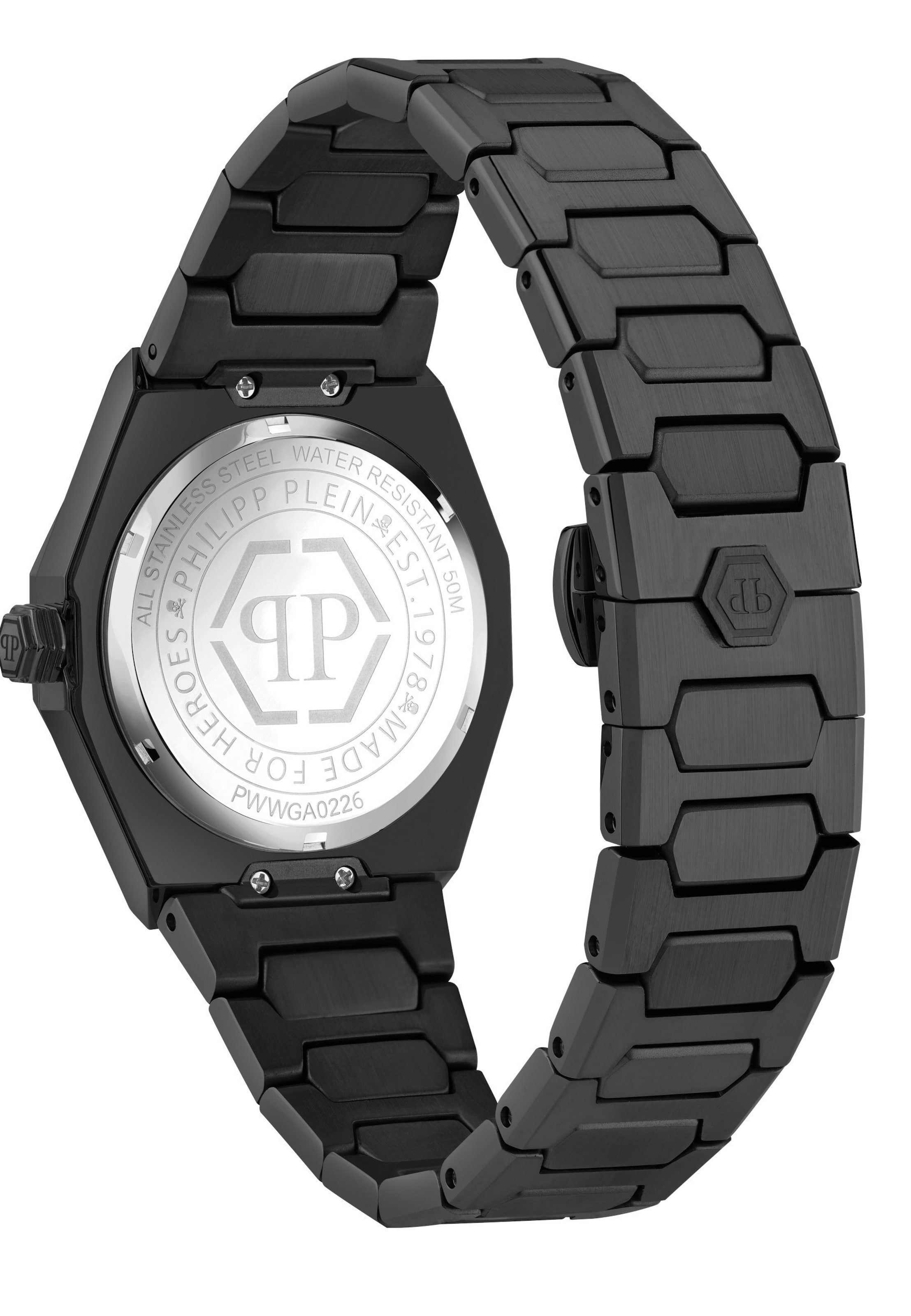 Philipp Plein Watches Analoguhr ' PLEIN DELUXE ' in Schwarz