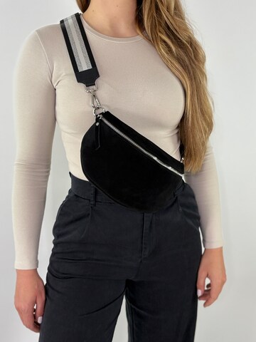 lePelou - Riñonera 'ELVA medium' en negro