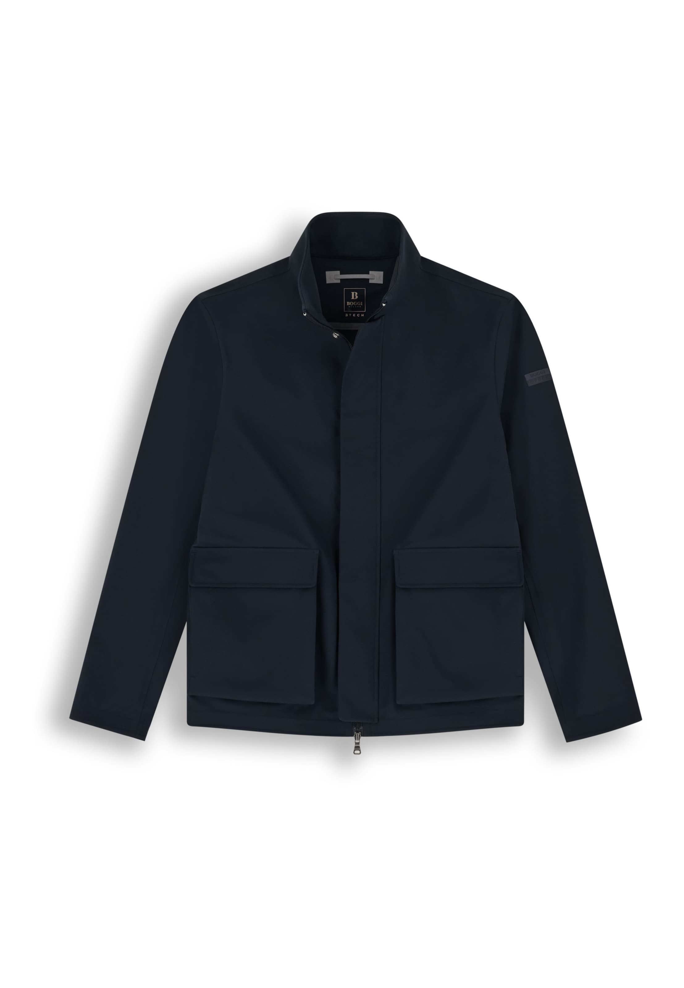 Boggi Milano Tussenjas in Blauw: voorkant