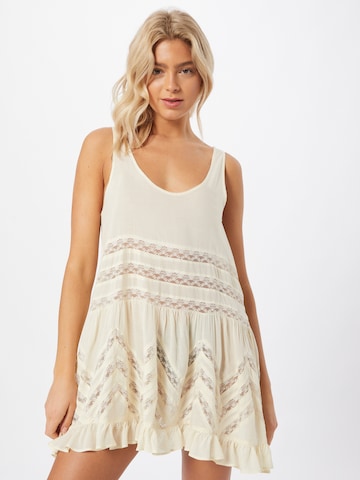 Free People Negligé in Wit: voorkant
