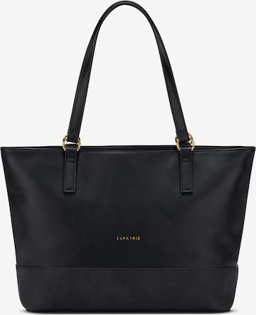 Expatrié Shopper táska 'Nicole' - fekete: elől