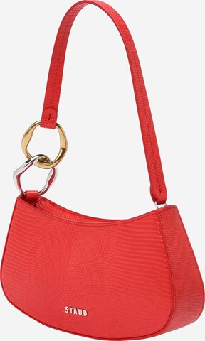 Borsa a mano 'OLLIE' di Staud in rosso