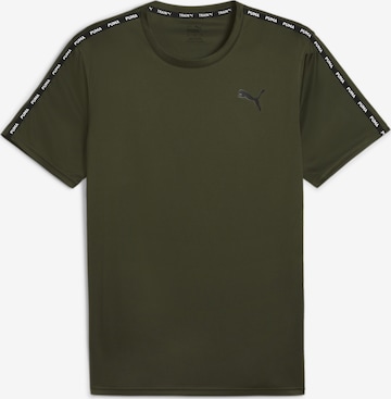 PUMA Performance Shirt in Green: front