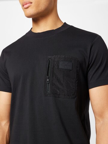 Calvin Klein Jeans T-Shirt in Schwarz