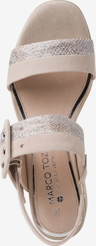 MARCO TOZZI Sandals in Beige