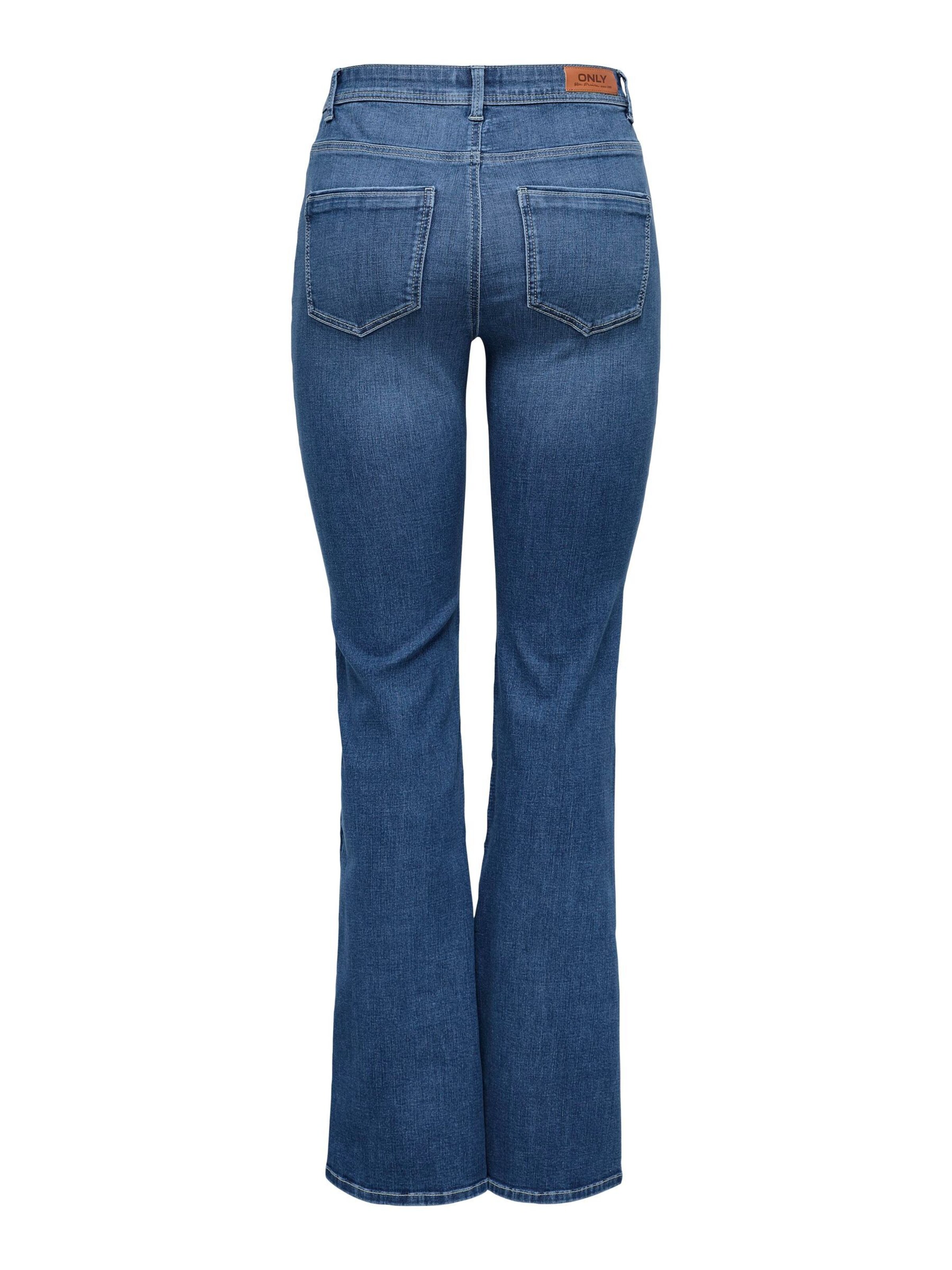 ONLY Flared Jeans 'Wow' in Blauw