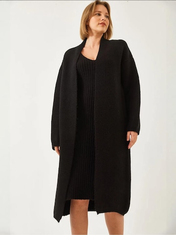 Robes en maille Bianco Lucci en noir