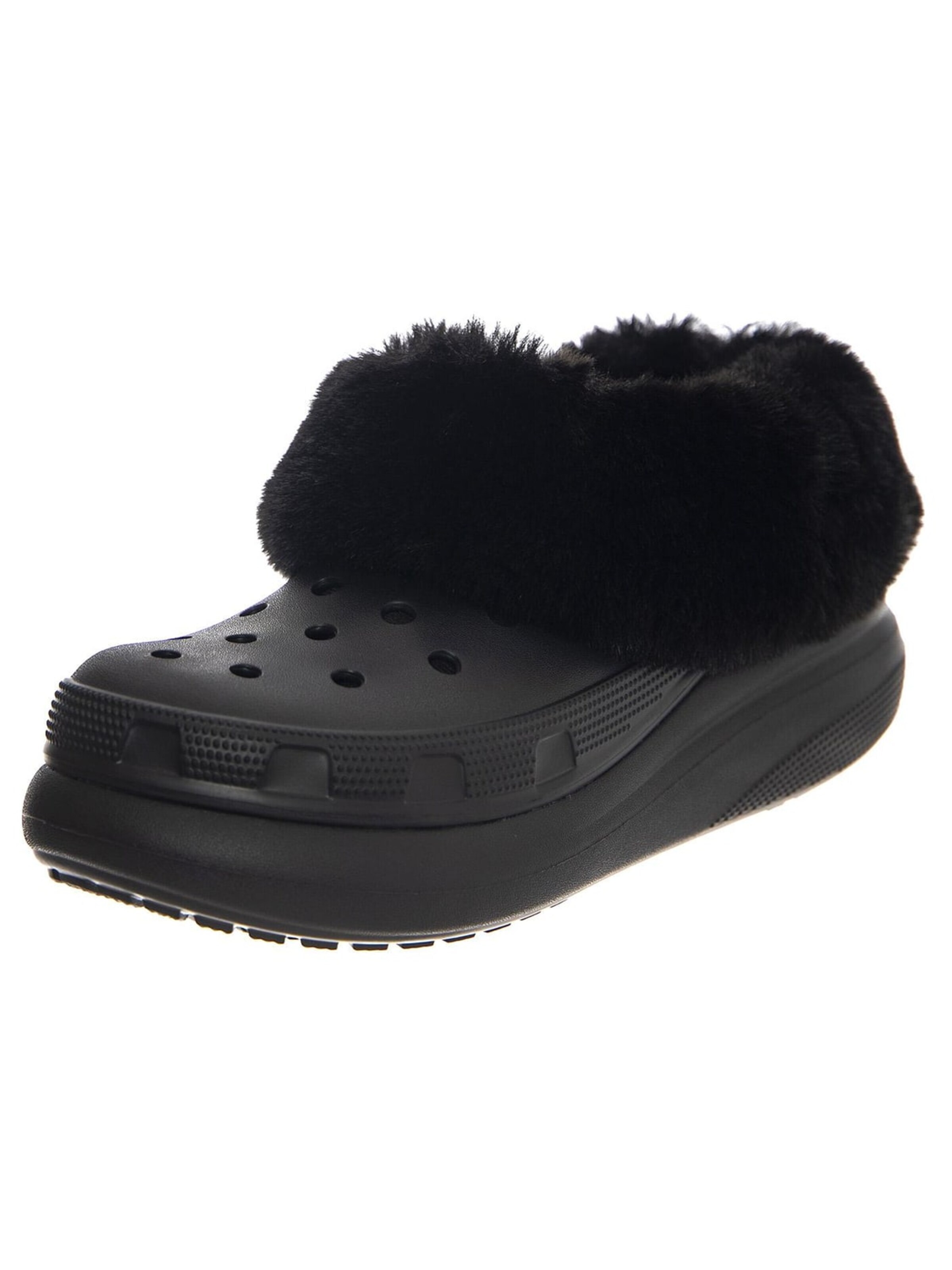 Crocs Træsko 'Furever Crush BLK' i sort: forside