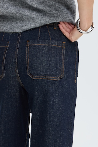 b.young Wide leg Jeans 'KOMMA' in Blauw