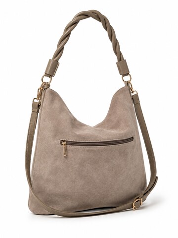 COLLEZIONE ALESSANDRO Shoulder Bag 'Patchwork' in Grey