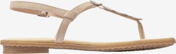 Rieker T-bar sandals in Pink