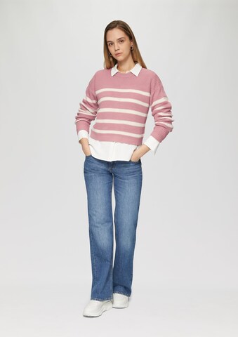 Pull-over QS en rose
